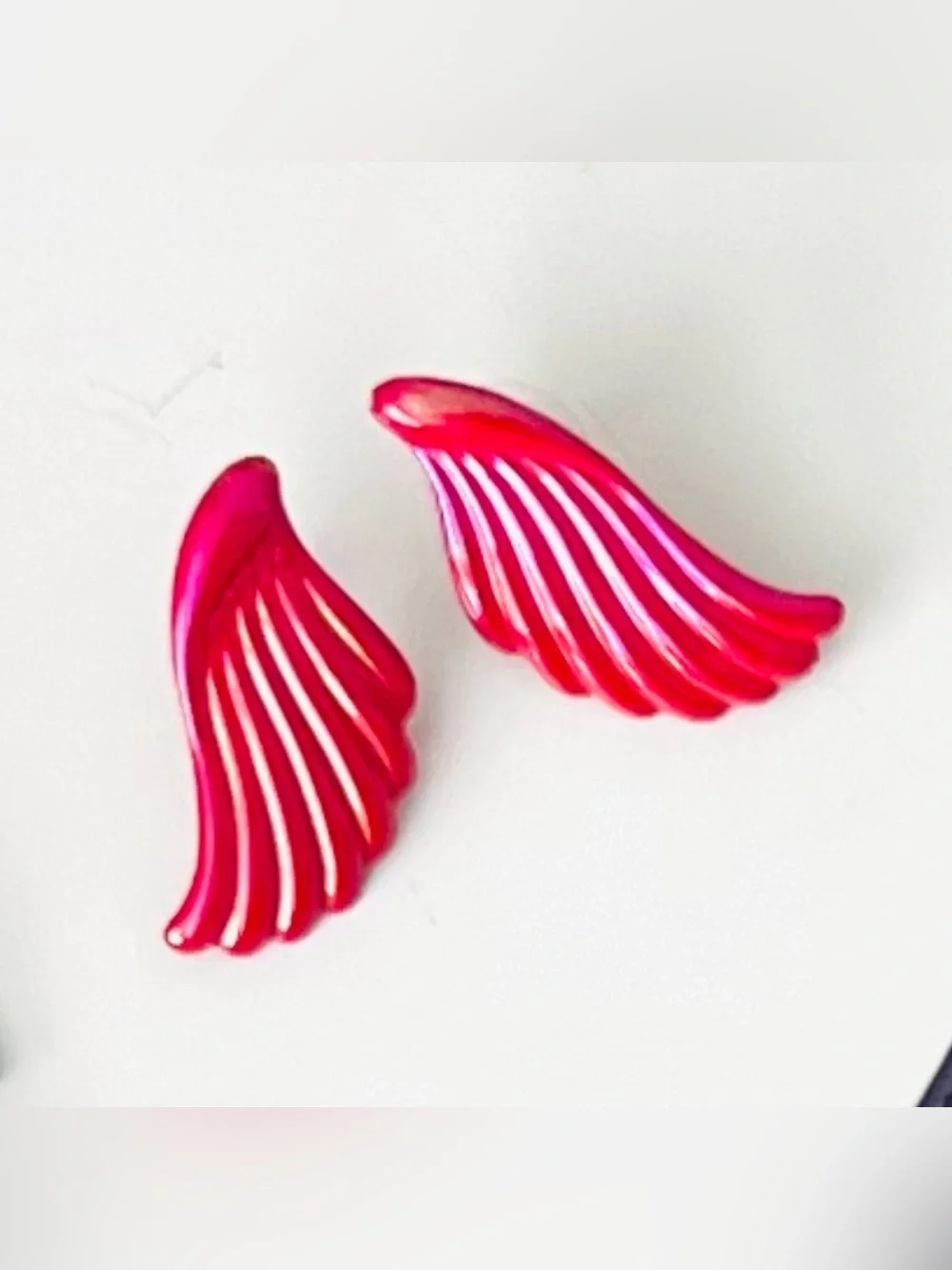Colorful Fun Geometric Earrings - Picture 7 of 14